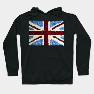 Floral Union Jack Flag Hoodie